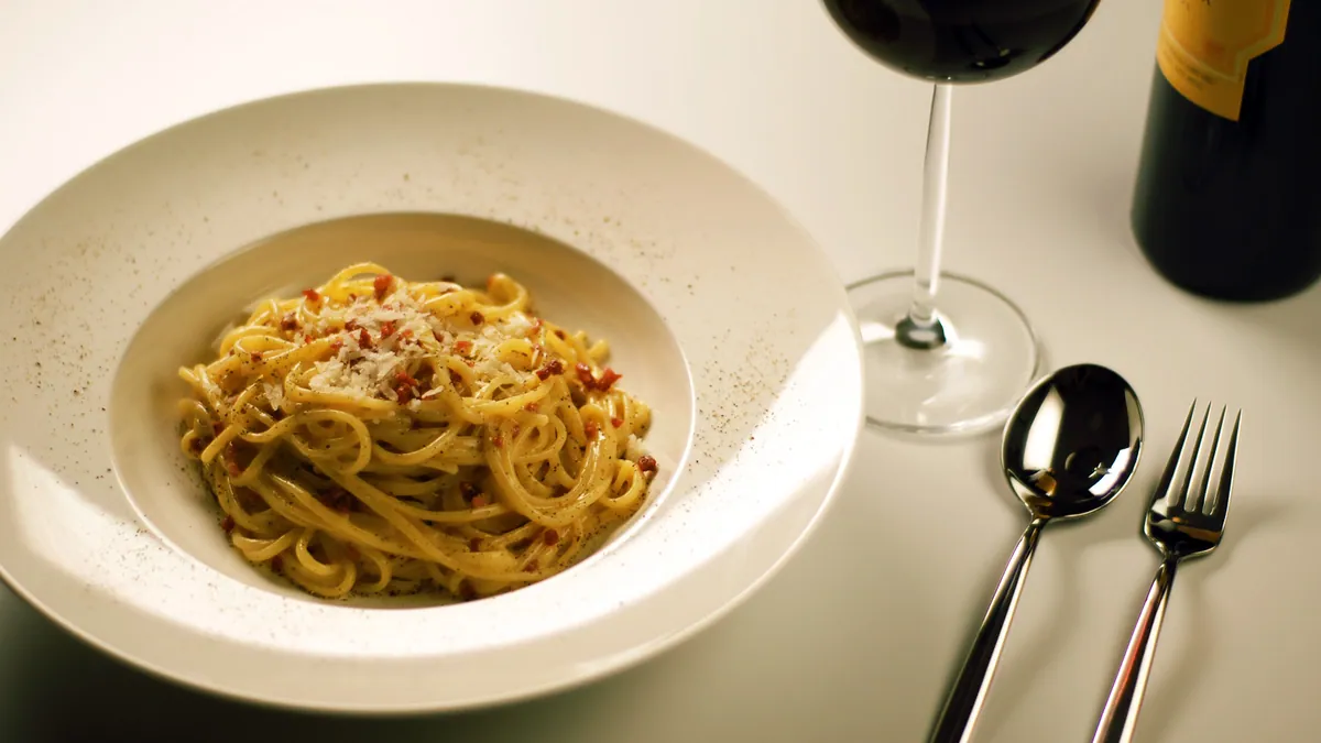 Italian food typical of Aprile Restaurant